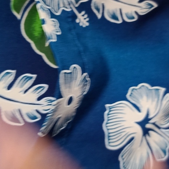 Kennington Ltd. California Mens Tropical Hawaiian Shirt VIBRANT Floral Sz L EUC - Picture 4 of 9